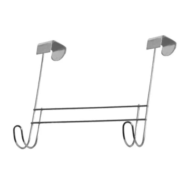 Cabideiro para Porta 2 Ganchos Toalhas