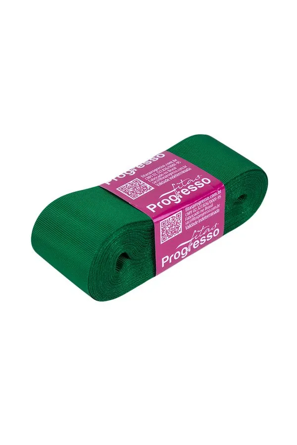 Fita de Gorgurão GP Nº09 38mm Peça com 10m Verde Bandeira 217