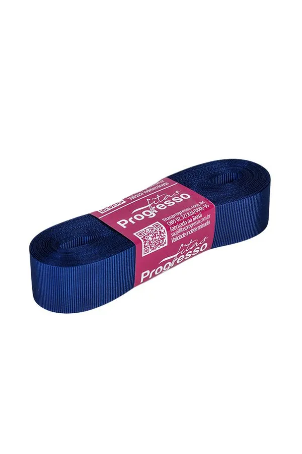 Fita de Gorgurão GP Nº05 22mm Peça com 10m Azul Marinho 215