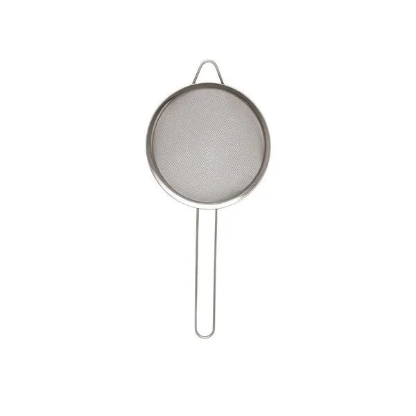 Peneira Em Aço Inox Diâmetro 16cm Cozinha Coador Preparos
