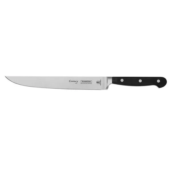 Faca Para Cozinha Tramontina Century Lâmina Em Inox Cabo De Policarbonato Fibra De Vidro 8" 24007108