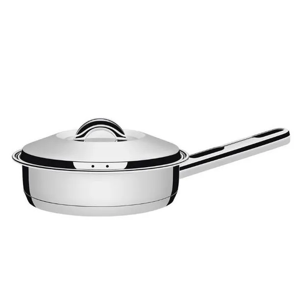 Frigideira Tramontina Solar em Inox com Tampa - 20cm Inox