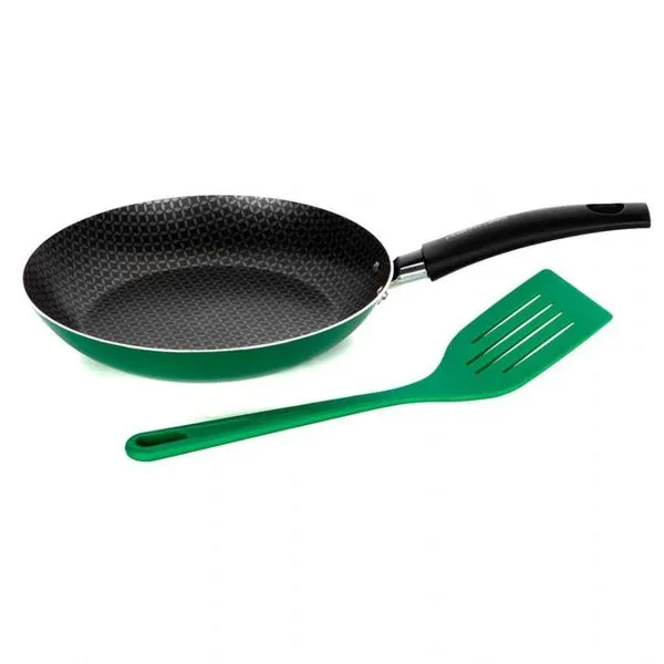 Frigideira Color Pop Multiflon com Espátula 20cm Verde