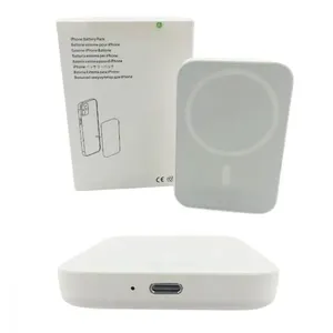 Carregador Portátil Power Bank 5000mah Sem Fio Por Indução