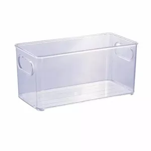 Caixa Organizadora Plasútil de Plástico Transparente Multiuso 20x10x10,4cm