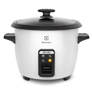 PANELA DE ARROZ ELÉTRICA ELECTROLUX 7 XÍCARAS 1,3L EFFICIENT POR RITA LOBO 220V RCB50