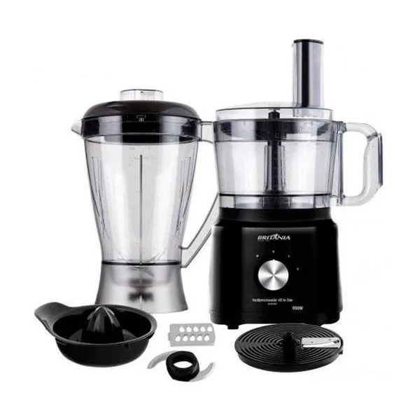 Multiprocessador All In One 900w Britânia Bmp900p 63302021 Preto 127v 110V