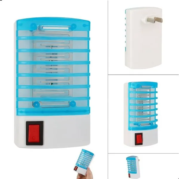 Luminária Elétrica Abajur Noturno Armadilha Mata Mosquito e Insetos 127–220V Cor Sortida