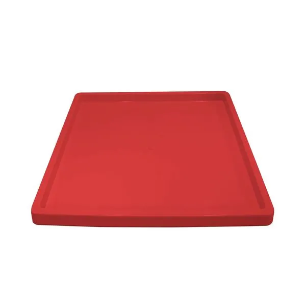 Bandeja Quadrada Produfest Vermelha 30cm
