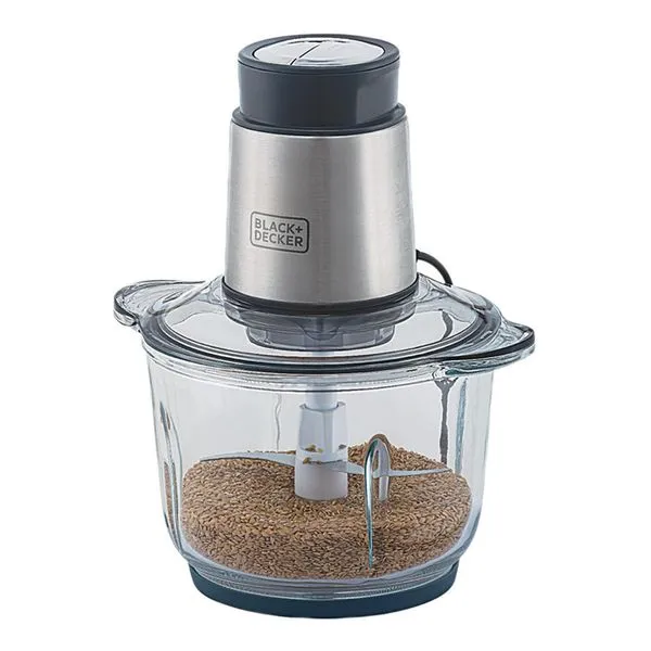 Mini Processador Black & Decker Gourmand Gris MP300G 220V 220V