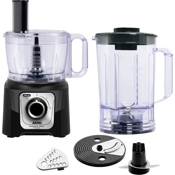 Multiprocessador 16 Funções MP63 1000W Arno Preto / 220V