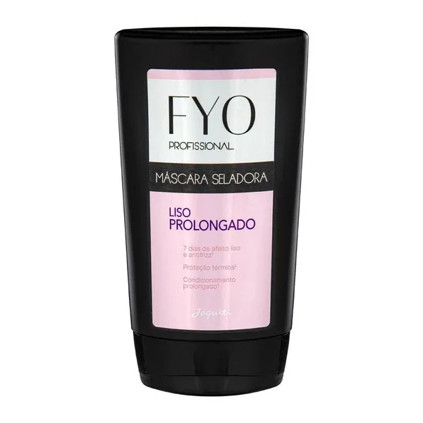 Máscara Seladora Jequiti Fyo Profissional Liso Prolongado 150g