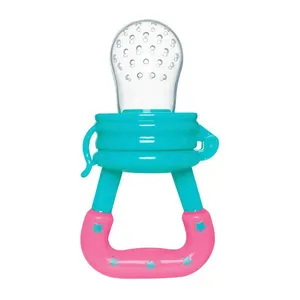 Porta-Frutinha Buba em Silicone Rosa