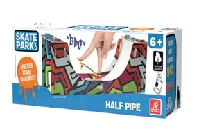 PISTA PARK C/ SKATE DEDO HALF PIPE - BRINCADEIRA DE CRIANÇA