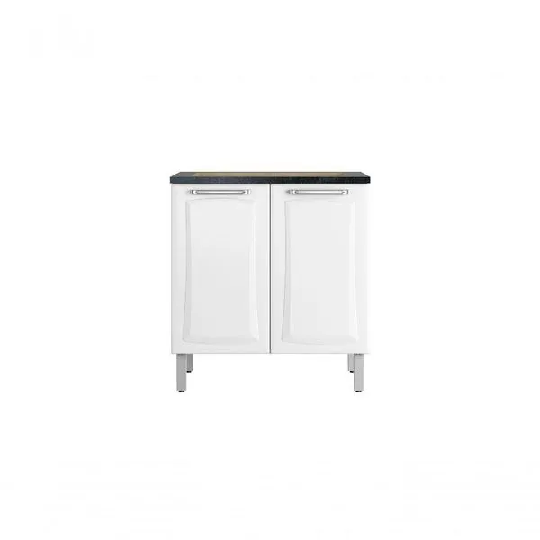 Balcão Cozinhas Itatiaia Tarsila Para Cooktop 5 Bocas - 2 Portas - Branco