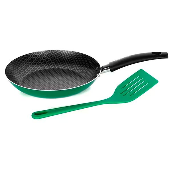 Frigideira Multiflon Color Pop Antiaderente 24 cm Verde