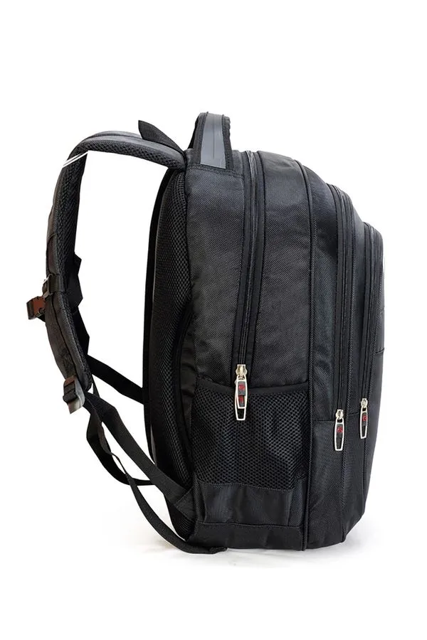 Mochila Notebook Gosuper 18" Executiva Preta com 3 Divisórias