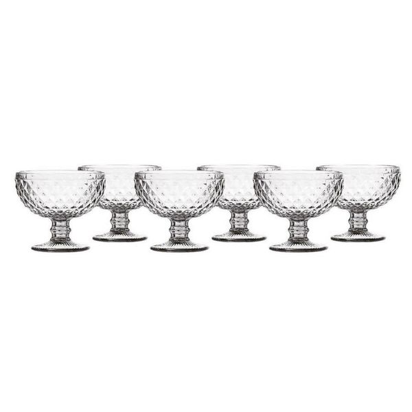 Conjunto de Taças para Sobremesa Hauskraft Vidro 12 cm 6 Peças Transparente
