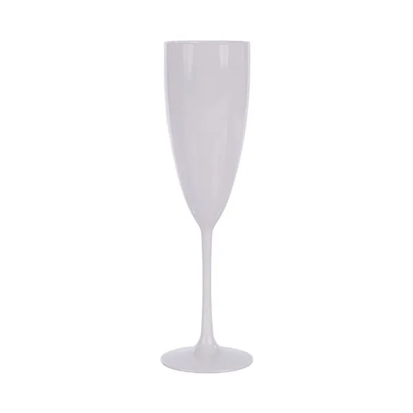 Taça para Champanhe Amalu Branca 170ml