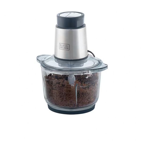 Miniprocessador Black+Decker MP300G 2 velocidades 300W Inox / 110V