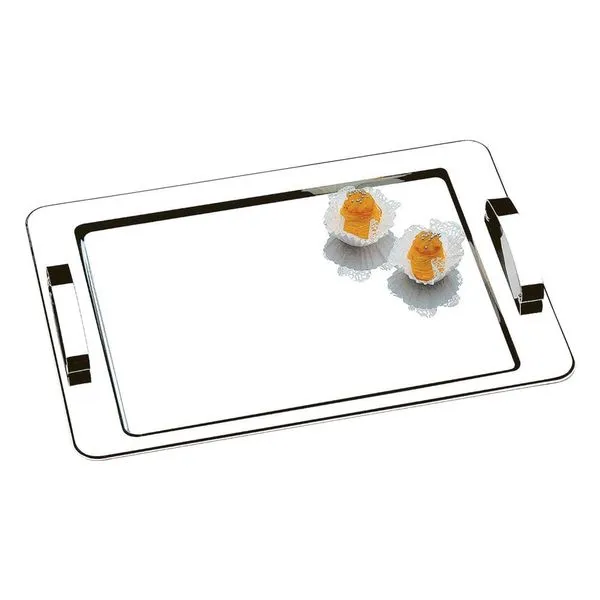 Bandeja Atina com Alça em Inox 40CM Brinox Inox