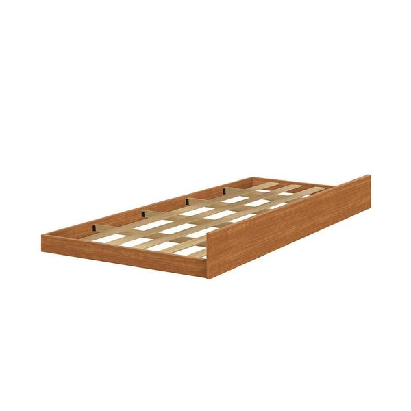 Cama Auxiliar Solteiro Barreto Rubi - 18,5x91x189cm Nature Nature