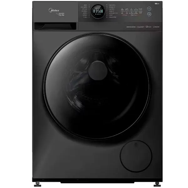 Lava e Seca Midea HealthGuard Smart MF200D130WB/GK com 14 Programas e Wi-Fi 13/8kg Titanium / 220V