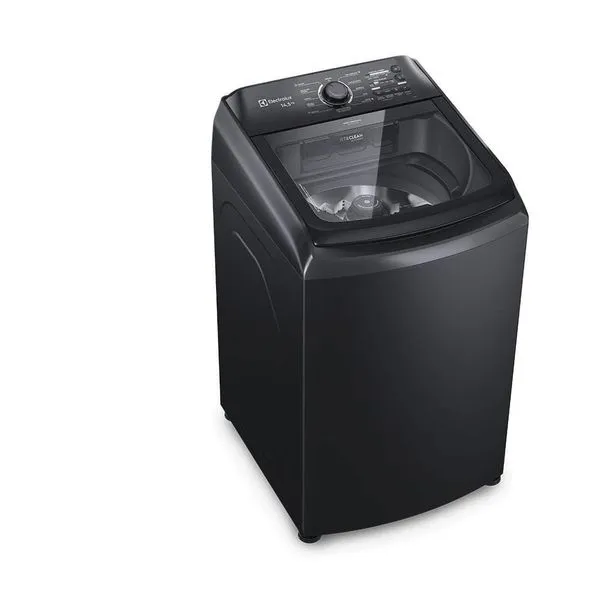 Lavadora de Roupas Electrolux Efficient LEP15 14,5kg Preto / 220V