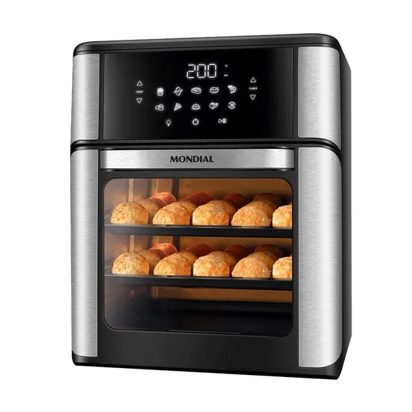 Fritadeira Air Fryer Forno Oven 12L 110V - Mondial UNICA