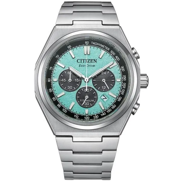 Relógio Citizen Masculino Ref: Ca4610-85m Solar Titânio Cronógrafo Eco-Drive