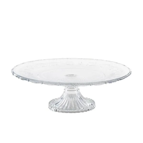 Prato para Bolo em Vidro Fratelli Menfis 30cm