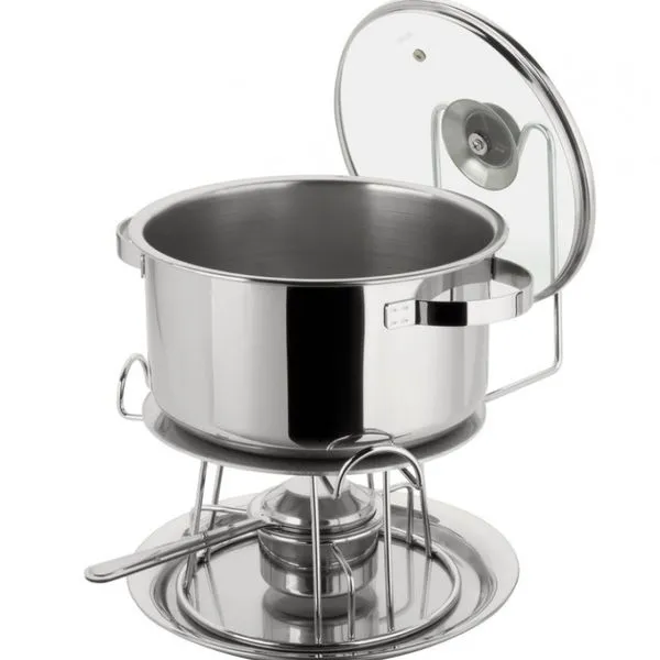 Le Rechaud Forma com Difusor de Calor 7 Litros 6 Peças Inox