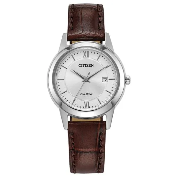 Relógio Citizen Feminino Ref: Fe1087-28a Solar Prateado Eco-Drive