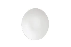 Prato Sobremesa Bárbara em Porcelana Branca 21 cm Tramontina