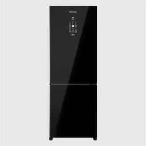Geladeira 511L Bottom Freezer BB71B Black Glass Panasonic Preto / 110V