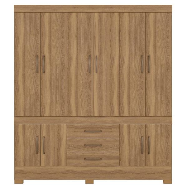 Guarda-Roupa New Murano com 10 Portas e 3 Gavetas Demóbile Amendola