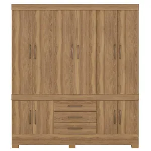 Guarda-Roupa New Murano com 10 Portas e 3 Gavetas Demóbile Amendola