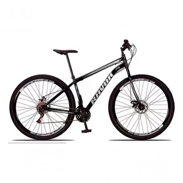 Bicicleta Bike Aço 21 Marchas Velocidades Aro 29 Freio A Disco Cor:cinza