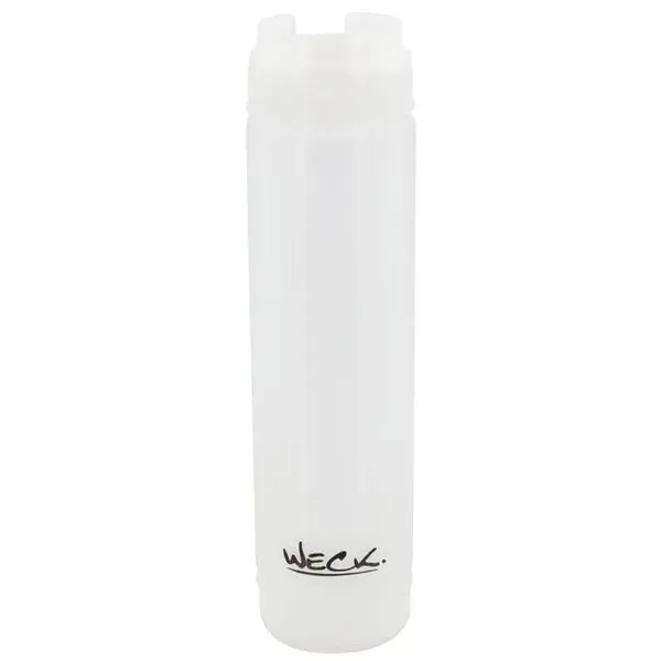 Bisnaga Invertida Para Molho 470ml Weck 19,5cm Profissional Food Truck Restaurante