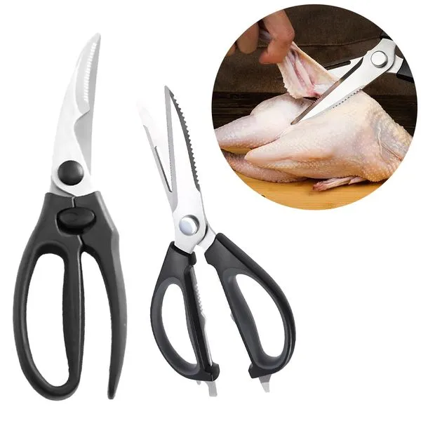 Tesouras De Cozinha Culinária Kit C/ 2