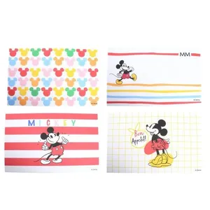 Jogo Americano Retangular Infantil Pvc 30X45cm Disney Sortido