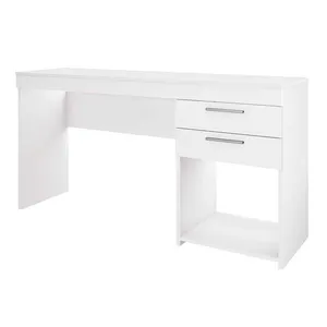 Mesa para Computador Notável Office com 2 Gavetas - 51015 Branco