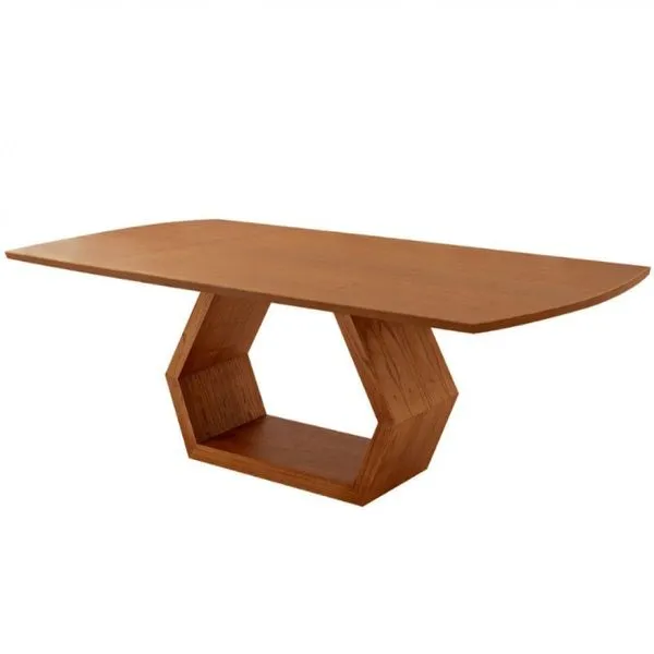 Mesa Para Sala De Jantar Ane Cinamomo Imbuia