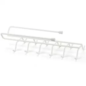 Suporte para Xícaras e Canecas Com Ponteira Plástica Arthi Branco