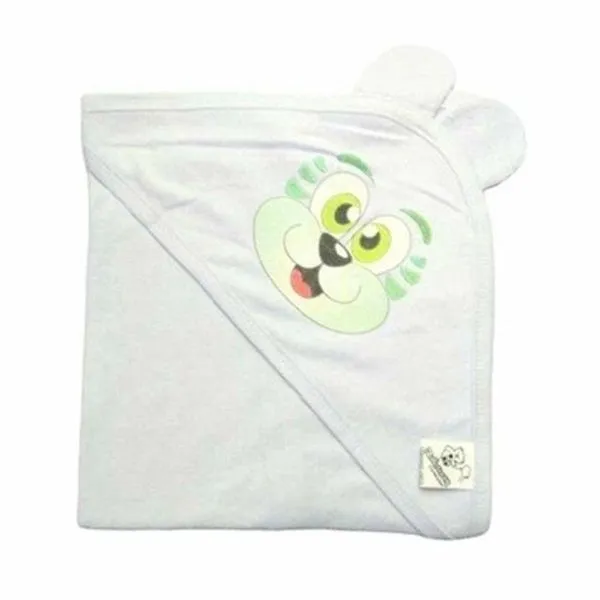 TOALHA DE BANHO BEBE MAFESSONI COM ORELHINHA branco