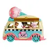 Polly Pocket Boneca Caminhão de Sorvetes