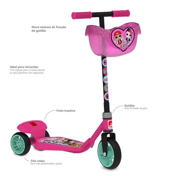 Patinete Bandeirante Lol