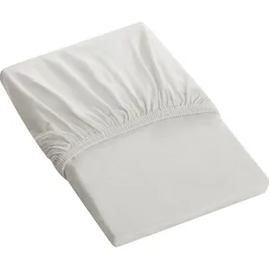 Lençol Tecebem Solteiro King Malha C/ Elástico Liso 100mx203mx40cm Branco