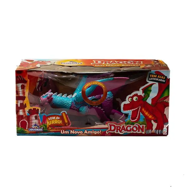 Dragon Um Novo Amigo com Som Adijomar Roxo