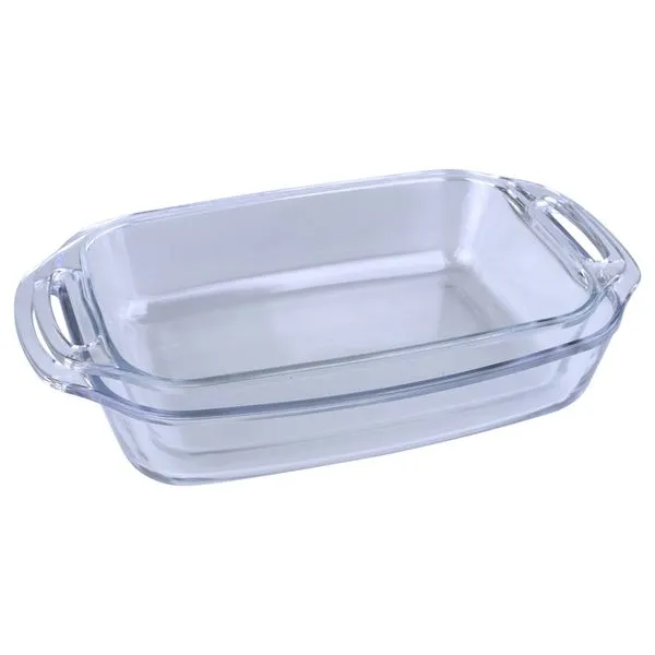 Conjunto de Assadeiras Nadir Marinex Seletta em Vidro com 2 Peças